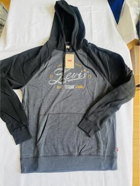 Levi's Men's Two-Tone Hoodie Sweatshirt Size Medium